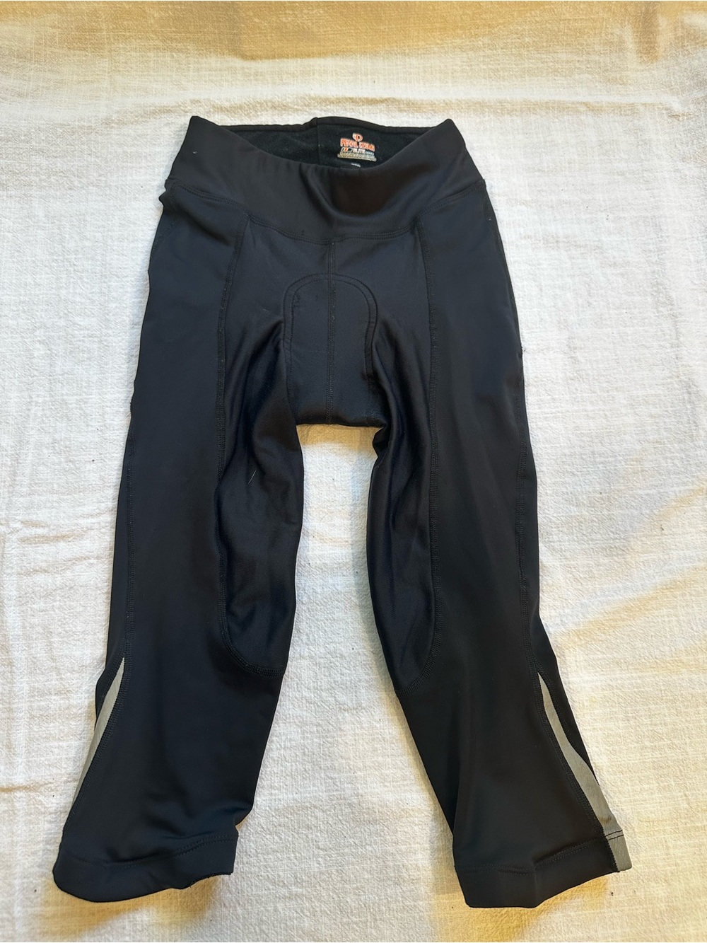 Pearl Izumi Black Women Cycling Leggings with Reflective Accents